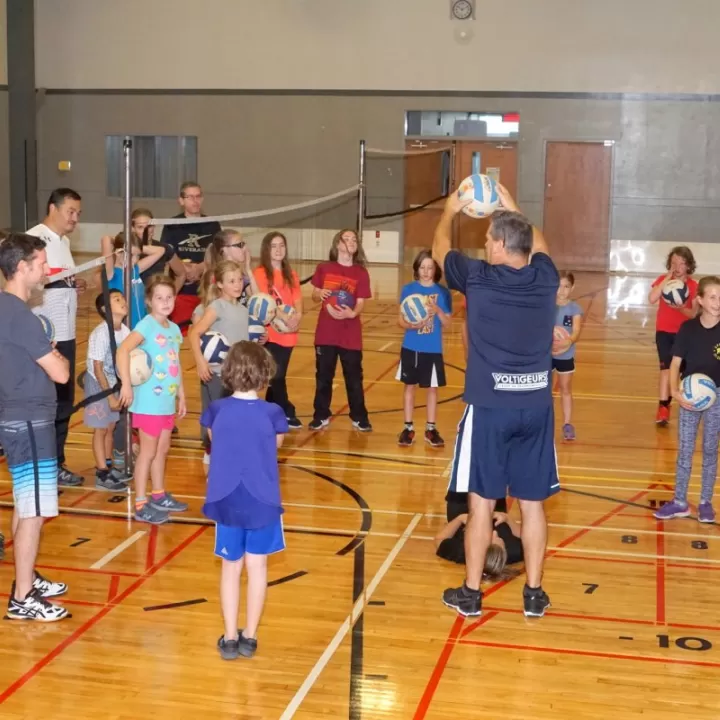 Mini-volley enfant/parent