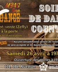 Soirée de danse country