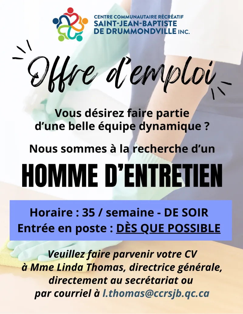 homme entretien
